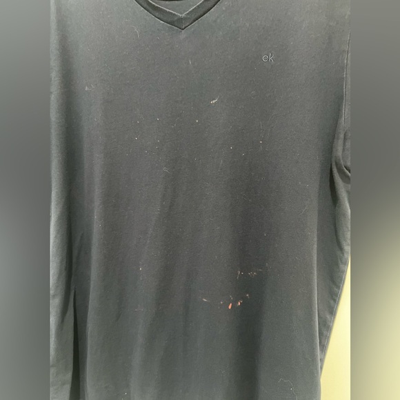 Calvin Klein Liquid Touch Slim Fit Vneck Tee - Picture 7 of 7